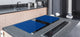 Enorme Tagliere in vetro - Asse da cucina; Serie di colori DD22A: Blu
