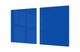 Gigante Cubre vitro resistente a golpes y arañazos  - Serie de colores  DD22B Azul Tráfico