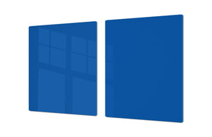 GIGANTE tagliere – Proteggi-piano di lavoro e spianatoia: Serie di colori DD22B: Blu Scuro