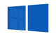 GIGANTE tagliere – Proteggi-piano di lavoro e spianatoia; Serie di colori DD22B: Blu Azzurro Scuro