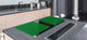 Groß Küchenbrett aus Hartglas und Kochplattenabdeckung; Series of colors DD22B: Moss Green