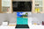 Paraschizzi cucina vetro – Paraschizzi vetro temperato – Paraschizzi con foto BS20 Serie mare: Capanne di mare di palme