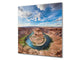 Glass kitchen backsplash – Photo backsplash BS20 Seawater Series: Grand Canyon Canyon