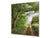 Tempered glass Cooker backsplash BS16 Waterfall landscapes Series: Field Path