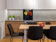 Aufkantung aus Hartglas – Glasrückwand – Rückwand für Küche und Bad BS09 Serie Wasserspritzer:  Peppers In Water 2