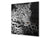 Paraschizzi vetro rinforzato – Paraspruzzi artistico stampato su vetro BS21A Serie animali A:  Tiger in bianco e nero 1