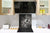 Glas Küchenrückwand – Hartglas-Rückwand – Foto-Rückwand BS 21A Serie Tiere A:  Tiger Black And White 5