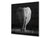 Paraschizzi vetro rinforzato – Paraspruzzi artistico stampato su vetro BS21B Serie animali B:  Elefante in bianco e nero 5