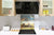 Glas Küchenrückwand – Hartglas-Rückwand – Foto-Rückwand BS 21B Serie Tiere B:  Cheetah On The Meadow