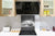 Paraschizzi vetro rinforzato – Paraspruzzi artistico stampato su vetro BS21B Serie animali B: Cervi grigi