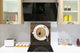 Arte murale stampata su vetro temperato – Paraschizzi in vetro da cucina BS05A Serie caffè A : Caffè In Una Tazza 2
