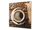 Vidriopanel protector antisalpicaduras para cocina – BS05A Serie café A   Taza de café 1