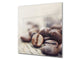 Printed Tempered glass wall art BS05A Coffee A Series: Coffee Beans 1