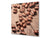 Antiprojections en verre cuisine BS05B Série café B : Grains de café 3