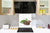 Panel de vidrio frente cocina antisalpicaduras de diseño – BS05B Serie café B: Granos De Café Hoja 1
