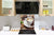 Panel de vidrio frente cocina antisalpicaduras de diseño – BS05B Serie café B:  Taza de café 3
