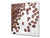 Printed Tempered glass wall art BS05B Coffee B Series: Spilled Coffee 5
