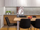 Panel de vidrio frente cocina antisalpicaduras de diseño – BS05B Serie café B: Café Derramado 5