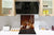 Panel de vidrio frente cocina antisalpicaduras de diseño – BS05B Serie café B: Molinillo de café 2