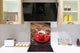 Printed Tempered glass wall art BS05B Coffee B Series: Red Cup 2