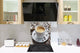 Printed Tempered glass wall art BS05B Coffee B Series: Coffee Cup 5