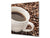 Aufgedrucktes Hartglas-Wandkunstwerk – Glasküchenrückwand BS05B Serie Kaffee B:  Coffee Cup 6