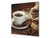 Printed Tempered glass wall art BS05B Coffee B Series: Cup With Coffee 2