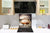 Glass kitchen backsplash BS22 Bakery products Series: Wheat Bread Bread 6