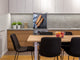 Gehärtete Glasrückwand – Glasrückwand mit aufgedrucktem kunstvollen Design BS22 Serie Backwaren:  Baguette Bread