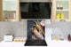 Arte murale stampata su vetro temperato – Paraschizzi in vetro da cucina BS22 Serie pane: Pane di pane integrale 11
