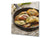 Magnifique antiprojections en verre imprimé – Panneau en verre de sécurité de cuisine BS23 Série nourriture traditionnelle européenne Dumplings 2