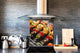 Aufgedrucktes Hartglas-Wandkunstwerk – Glasküchenrückwand BS23 Serie traditionelles europäisches Essen:  Shashlik Grill 3