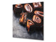Tempered glass Cooker backsplash BS07 Desserts Series: Sweets Chocolates 4