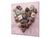 Paraschizzi fornelli vetro temperato – Pannello in vetro – Paraspruzzi lavandino BS07 Serie dessert: Cioccolatini Dolci 2