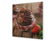 Paraschizzi fornelli vetro temperato – Pannello in vetro – Paraspruzzi lavandino BS07 Serie desser:  Muffin Cupcake 1