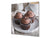Pantalla anti-salpicaduras cocina – Frente de cocina de cristal templado – BS07 Serie desiertos: Muffin Cupcake 3
