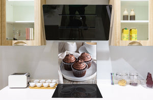 Tempered glass Cooker backsplash BS07 Desserts Series: Muffin Cupcake 3