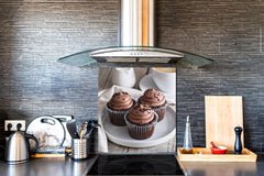 Tempered glass Cooker backsplash BS07 Desserts Series: Muffin Cupcake 3