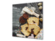 Glasrückwand mit atemberaubendem Aufdruck – Küchenwandpaneele aus gehärtetem Glas BS07 Serie Desserts:  Cupcake Cake
