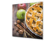 Tempered glass Cooker backsplash BS07 Desserts Series: Cake With Apples