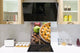 Pantalla anti-salpicaduras cocina – Frente de cocina de cristal templado – BS07 Serie desiertos: Pastel Con Manzanas