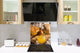 Stunning printed Glass backsplash BS06 Pastries and sweets: Honey Bread