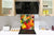 Protector antisalpicaduras – Panel de vidrio para cocina – BS06 Serie postres y dulces: Habas de jalea de colores 2