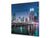 Soporte de vidrio - Placa para salpicaduras de fregadero ; Serie ciudades BS25  Panorama de la ciudad 14