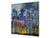 Soporte de vidrio - Placa para salpicaduras de fregadero ; Serie ciudades BS25  Panorama de la ciudad 15