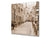 Glasrückwand mit atemberaubendem Aufdruck – Küchenwandpaneele aus gehärtetem Glas BS25 Serie Städte:  Sepia City 2