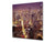 Soporte de vidrio - Placa para salpicaduras de fregadero ; Serie ciudades BS25  Panorama de la ciudad 17