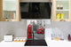 Glasrückwand mit atemberaubendem Aufdruck – Küchenwandpaneele aus gehärtetem Glas BS25 Serie Städte:  Telephone Booth
