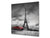 Soporte de vidrio - Placa para salpicaduras de fregadero ; Serie ciudades BS25  Torre Eiffel de París 4