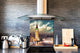 Glasrückwand mit atemberaubendem Aufdruck – Küchenwandpaneele aus gehärtetem Glas BS25 Serie Städte:  Big Ben London 2